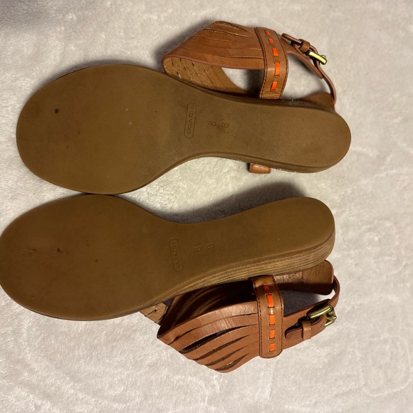 COACH Boho Sandals 8B - Picture 8 of 14
